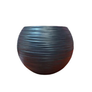 MACETA PVC COLOR NEGRO